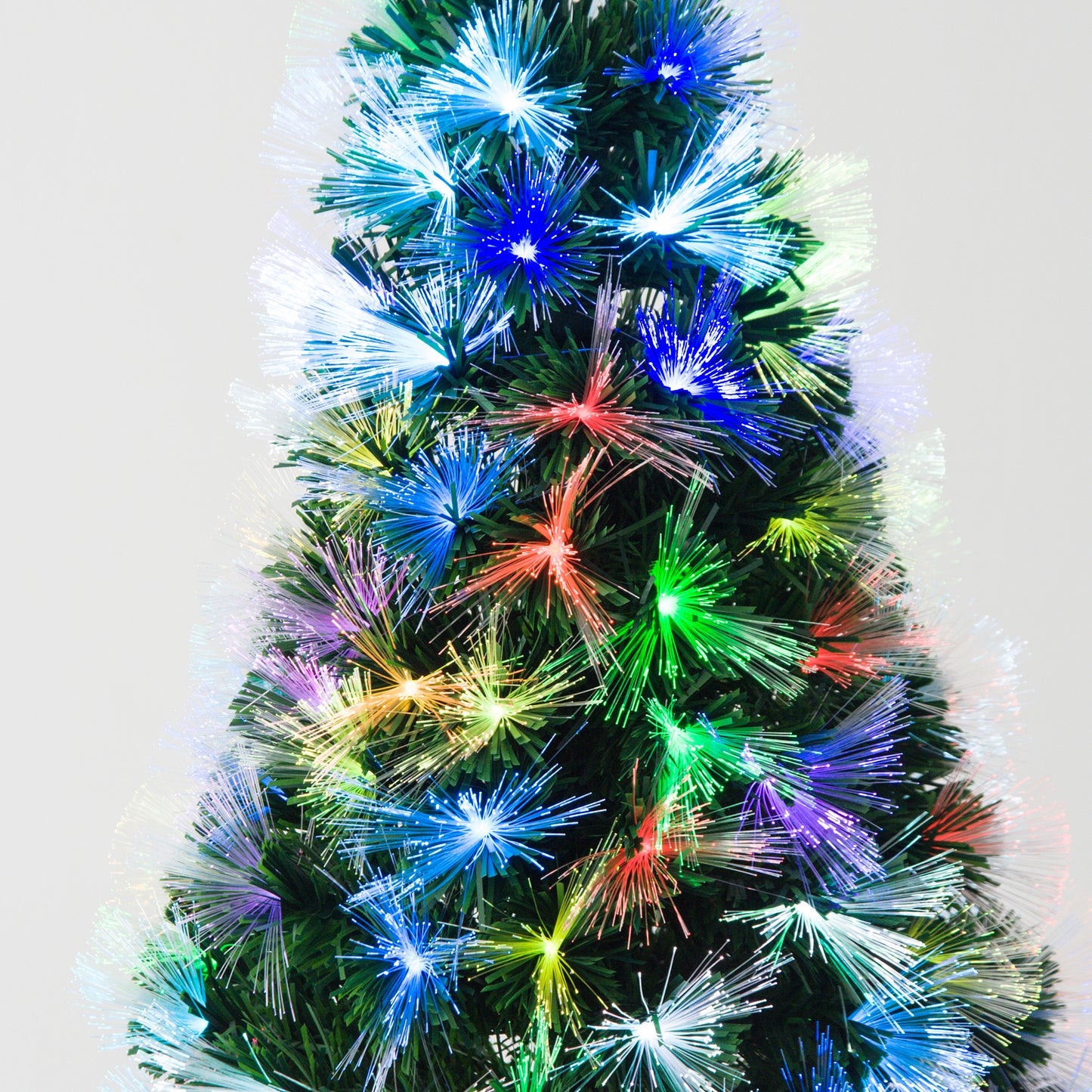 4ft Pre-Lit Optic Fiber Xmas Tree Artificial Spruce Tree Top Star Artificial Christmas Trees   at Gallery Canada