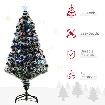 4ft Pre-Lit LED Optical Fiber Christmas Tree Artificial Seasonal Decor Pre Lit Christmas Trees   at Gallery Canada