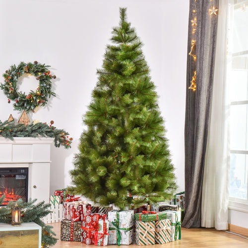 6.8 FT Christmas Tree Artificial Pine Tree Christmas Decoration 505 Branches